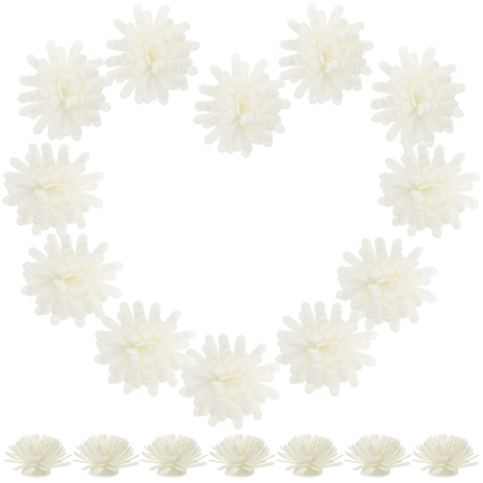 Home Fragrance Usa - 100Pcs Pe Flower Heads Aromatherapy Oil