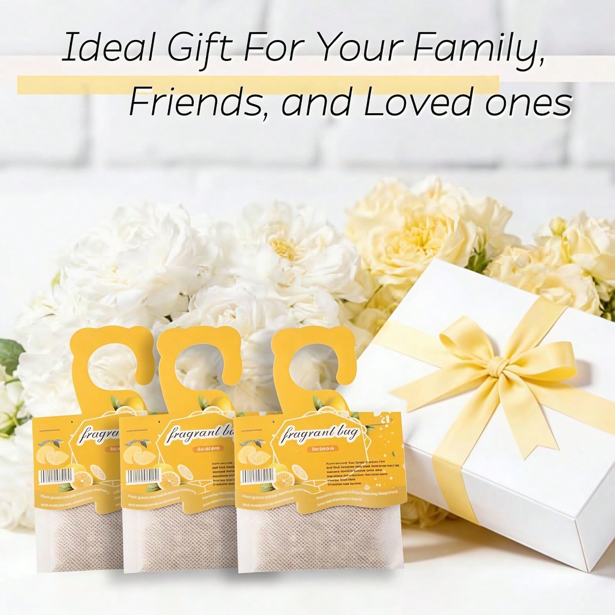 Hanging Lemon Scented Sachets, - Home Fragrance Best review and price